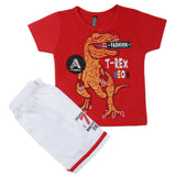 Boys Half Sleeves Suit - Red, Kids, Boys Sets And Suits, Chase Value, Chase Value