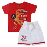 Boys Half Sleeves Suit - Red, Kids, Boys Sets And Suits, Chase Value, Chase Value