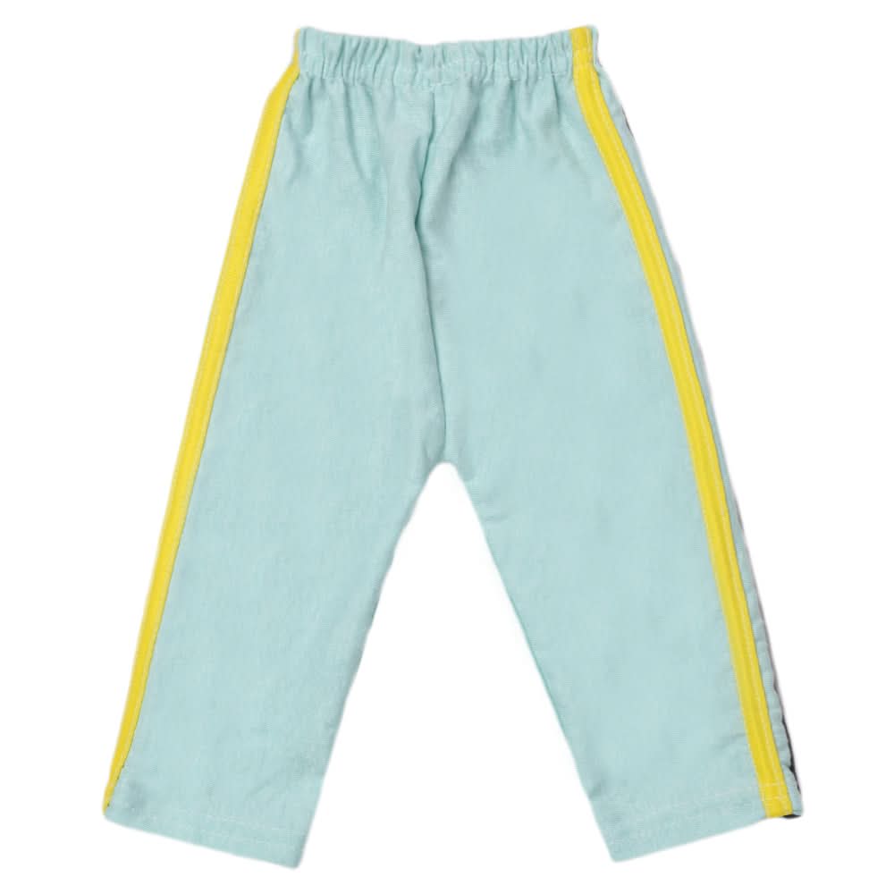 Newborn Side Stripe Trouser -Cyan, Kids, Newborn Boys Shorts And Pants, Chase Value, Chase Value