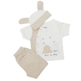 Newborn Boys Half Sleeves Suit - Peach, Kids, Newborn Boys Sets And Suits, Chase Value, Chase Value
