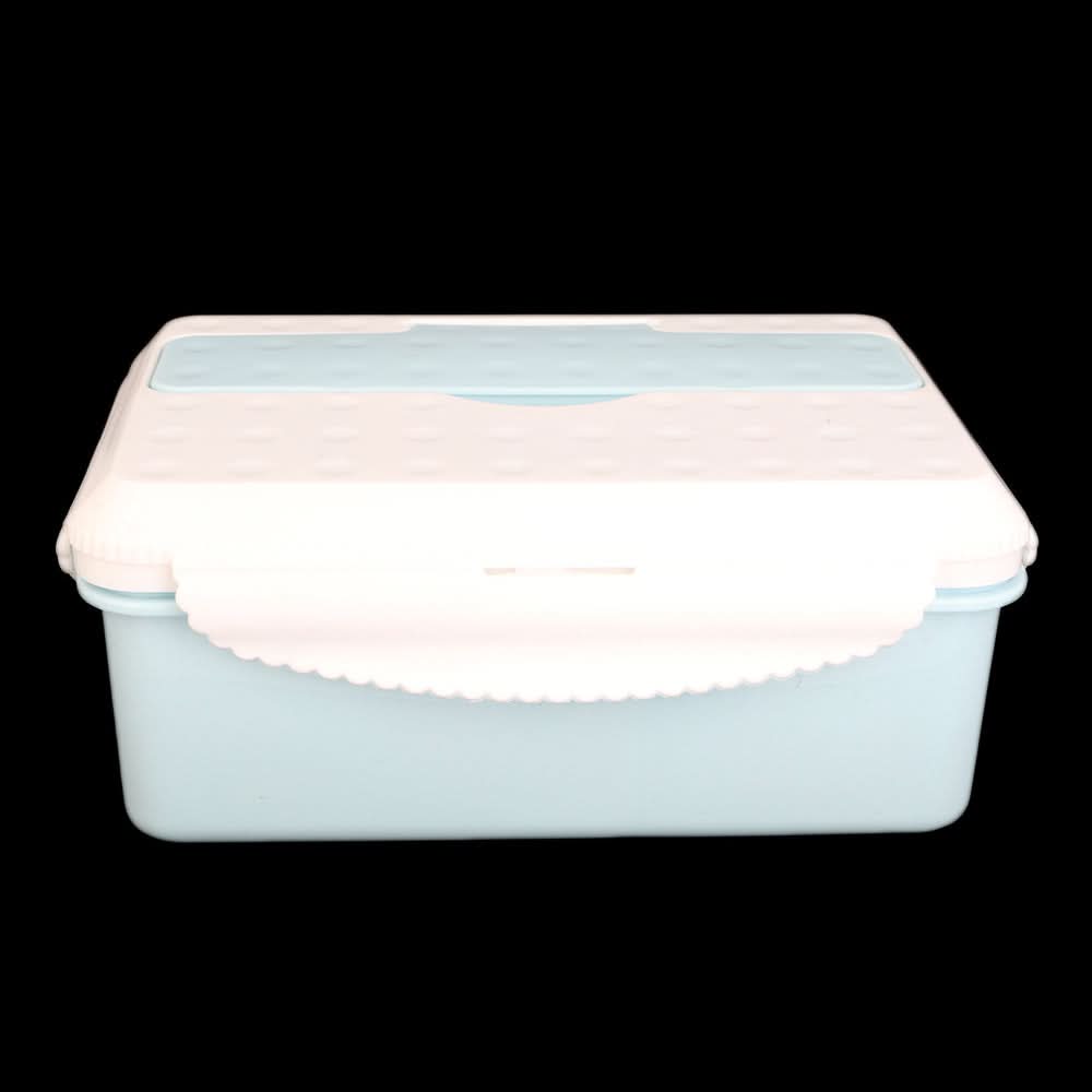 Lunch Box With Spoon - Blue, Kids, Tiffin Boxes And Bottles, Chase Value, Chase Value