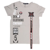 Boys Half Sleeves Round Neck T-Shirt - Grey, Kids, Boys T-Shirts, Chase Value, Chase Value