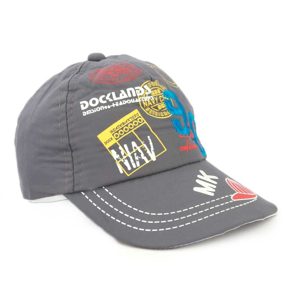 Kids P-Cap - Grey, Kids, Boys Caps And Hats, Chase Value, Chase Value