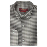 Men's Formal Check Shirt - Olive Green, Men, Shirts, Chase Value, Chase Value