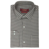 Men's Formal Check Shirt - Olive Green, Men, Shirts, Chase Value, Chase Value