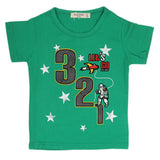 Boys Half Sleeves T-Shirt - Green, Kids, Boys T-Shirts, Chase Value, Chase Value