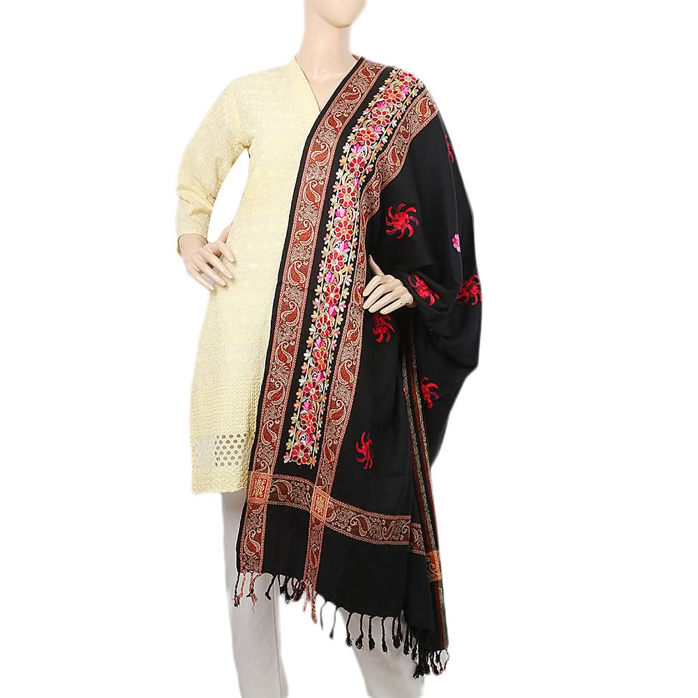 Women's Embroidered Shawl - Multi - J, Women, Shawls And Scarves, Chase Value, Chase Value