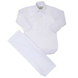 Boys Mashriq Kameez Shalwar Plain - White, Kids, Boys Shalwar Kameez, Chase Value, Chase Value