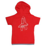 Boys Half Sleeves Hooded T-Shirt - Red, Kids, Boys T-Shirts, Chase Value, Chase Value