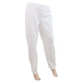 Women's Woven Trouser -Ash-1200-C - Off-White, Women, Pants & Tights, Chase Value, Chase Value
