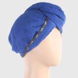 Women's Bath Towel Cap - Royal Blue, Home & Lifestyle, Bath Towels, Chase Value, Chase Value