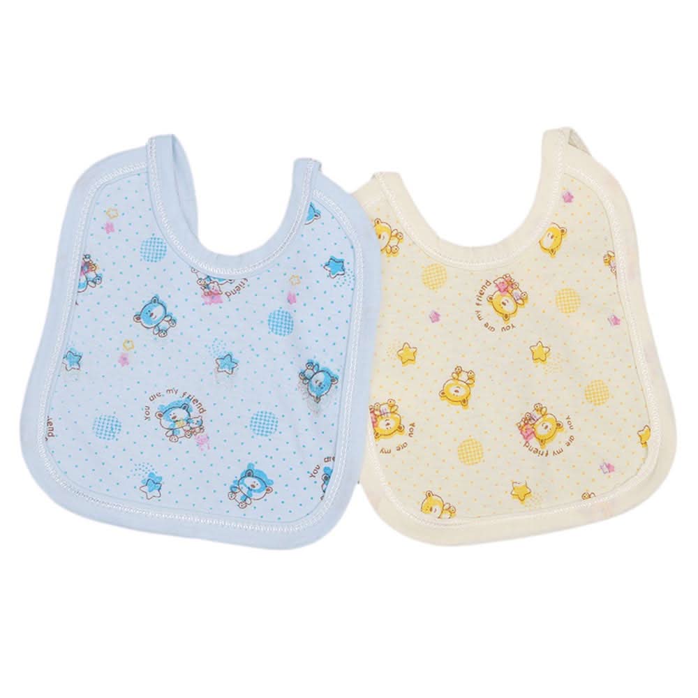 Newborn 2 Pcs Bibs Set - Multi, Kids, Bibs, Chase Value, Chase Value