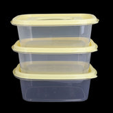Multi Purpose Storage Box 3 Pieces - Yellow, Home & Lifestyle, Storage Boxes, Chase Value, Chase Value