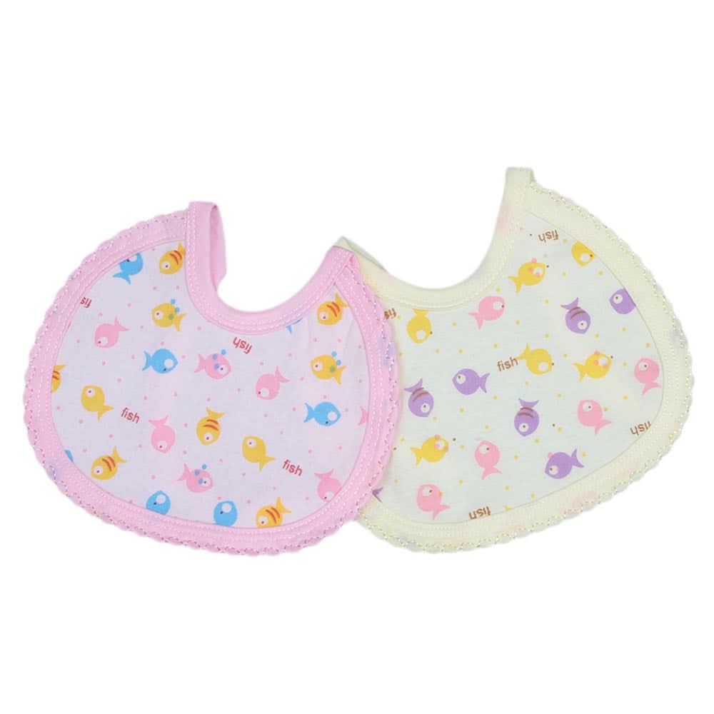 Newborn 2 Pcs Bibs Set - Multi, Kids, Bibs, Chase Value, Chase Value
