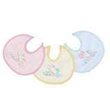 Newborn 3 Pcs Bibs Embroidered - Multi, Kids, Bibs, Chase Value, Chase Value