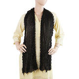 Women's Scarves With Pearls - Black, Women, Dupatta, Chase Value, Chase Value