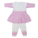 Girls Embroided Full Sleeves Frock - Pink, Kids, Girls Frocks, Chase Value, Chase Value