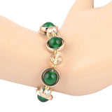 Women's Stone Bracelet - Green - test-store-for-chase-value