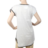 Women's Nightwear Long T-Shirt - Black, Women, Night Suit, Chase Value, Chase Value