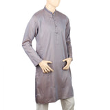 Men's Embroidered Mashriq Slim Fit Kurta - Purple, Men, Kurtas, Chase Value, Chase Value