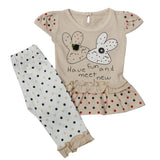 Newborn Girls Half Sleeves Suit - Fawn, Kids, Newborn Girls Sets And Suits, Chase Value, Chase Value