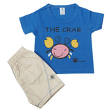 Newborn Boys Half Sleeves Suit - Royal Blue, Kids, Newborn Boys Sets And Suits, Chase Value, Chase Value