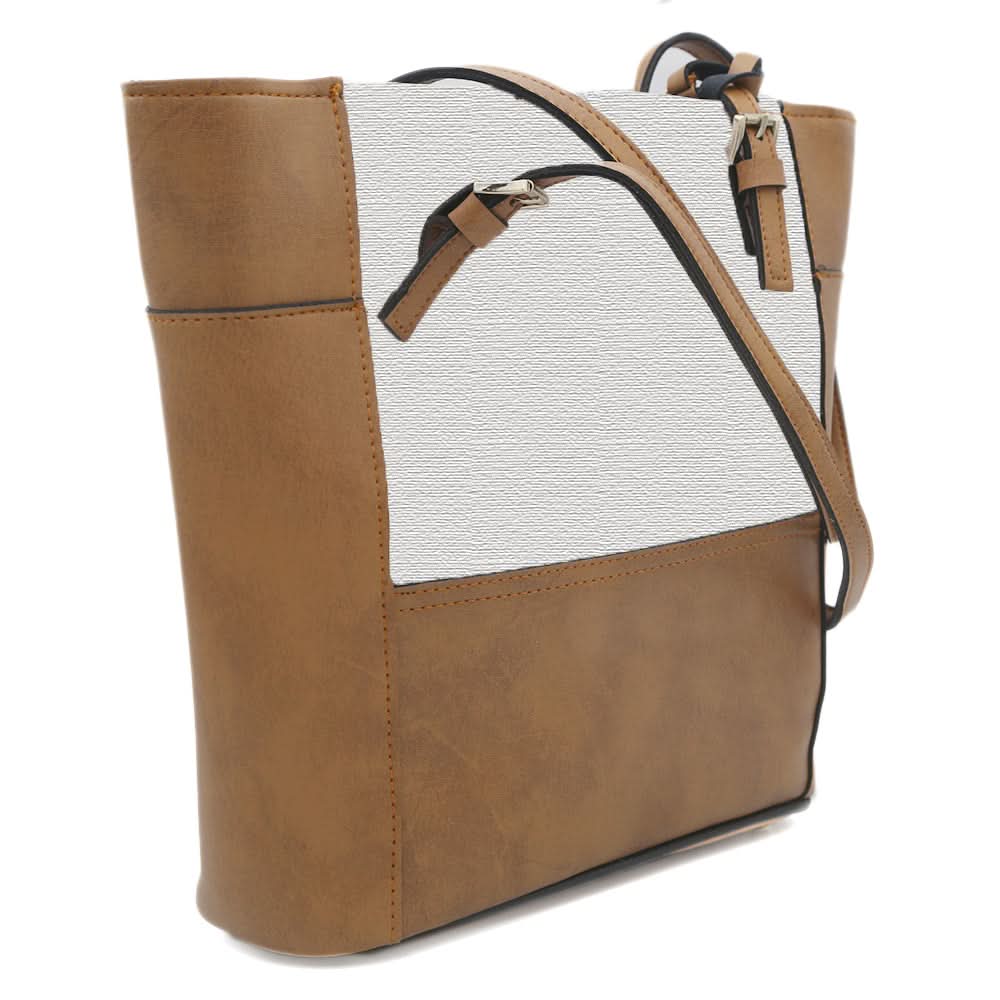 Women's Handbag H-81 - Brown & Fawn, Women, Bags, Chase Value, Chase Value