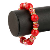 Women's Stone Bracelet - Red - test-store-for-chase-value