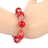 Women's Stone Bracelet - Red - test-store-for-chase-value