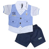 Newborn Boys Suits 2Pcs 42007 - Blue, Kids, NB Boys Sets And Suits, Chase Value, Chase Value