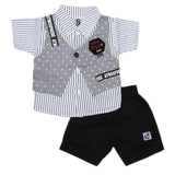 Newborn Boys Suits 2Pcs 42001 - Grey, Kids, NB Boys Sets And Suits, Chase Value, Chase Value