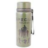 Flask Bottle 600 ML - Green, Home & Lifestyle, Glassware & Drinkware, Chase Value, Chase Value