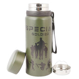 Flask Bottle 600 ML - Green, Home & Lifestyle, Glassware & Drinkware, Chase Value, Chase Value
