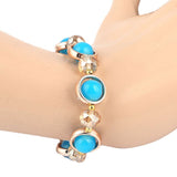 Women's Stone Bracelet - Blue - test-store-for-chase-value