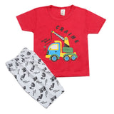Boys Short Suit - Dark Pink, Kids, Boys Sets And Suits, Chase Value, Chase Value
