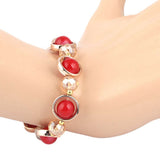 Women's Stone Bracelet - Red - test-store-for-chase-value