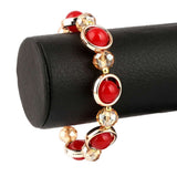 Women's Stone Bracelet - Red - test-store-for-chase-value