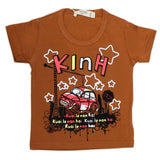 Newborn Boys T-Shirt - Brown, Kids, NB Boys Shirts And T-Shirts, Chase Value, Chase Value