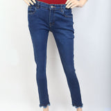 Women's Denim Pant - Dark Blue, Women, Pants & Tights, Chase Value, Chase Value