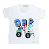 Newborn Boys T-Shirt - White, Kids, NB Boys Shirts And T-Shirts, Chase Value, Chase Value