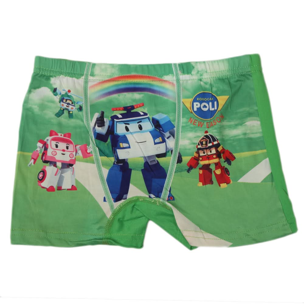 Boys Boxer - Green, Kids, Boys Underwear, Chase Value, Chase Value