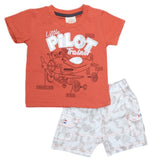 Newborn Boys Suits 2Pcs -Rust, Kids, NB Boys Sets And Suits, Chase Value, Chase Value