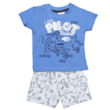 Newborn Boys Suits 2Pcs -Blue, Kids, NB Boys Sets And Suits, Chase Value, Chase Value