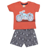 Newborn Boys Suits 2Pcs -Rust, Kids, NB Boys Sets And Suits, Chase Value, Chase Value