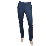 Men's Business Casual Dress Pants - Mid Blue, Men, Formal Pants, Chase Value, Chase Value