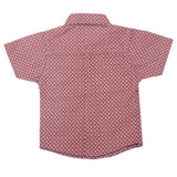 Boys Printed Casual Shirt - Maroon, Kids, Boys Shirts, Chase Value, Chase Value