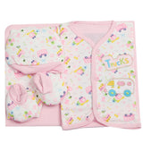 Newborn Suit 5pcs gift Sets - Light Pink, Kids, Newborn Boys Sets And Suits, Chase Value, Chase Value