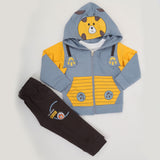 Boys Full Sleeves Suit - Steel Blue, Kids, Boys Sets And Suits, Chase Value, Chase Value