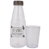 Water Bottle With Glass - White, Home & Lifestyle, Glassware & Drinkware, Chase Value, Chase Value