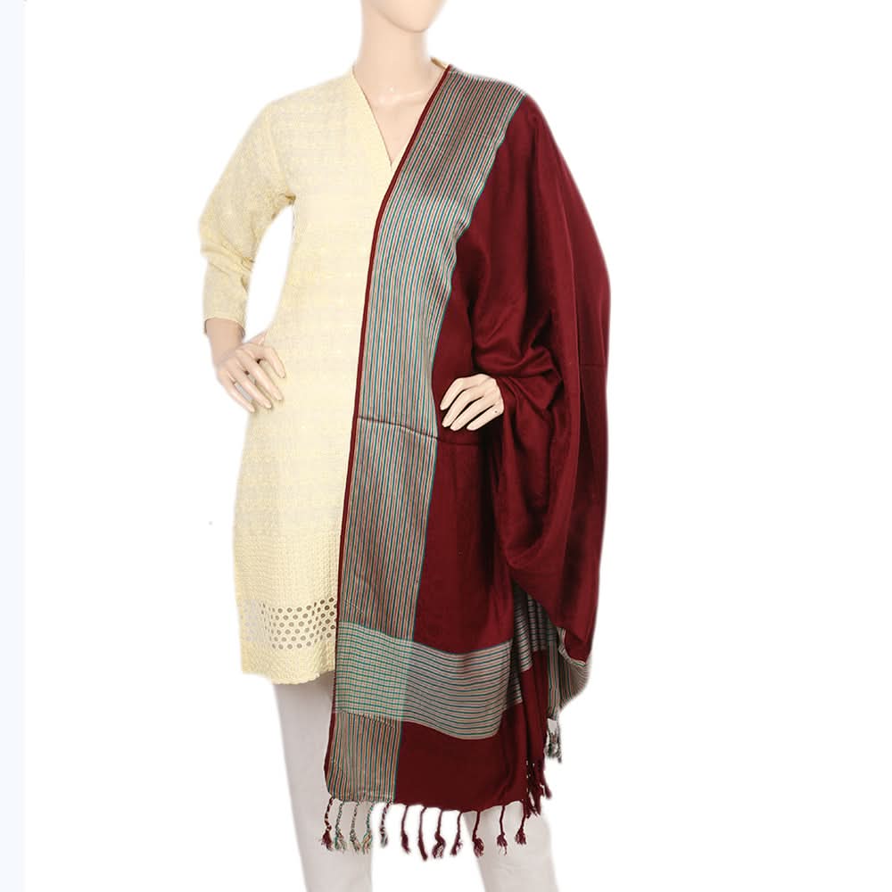Women's 4 Border Polka Shawl - Multi - H, Women, Shawls And Scarves, Chase Value, Chase Value